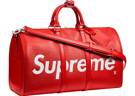 supreme louis vuitton keepall replica|louis vuitton clothing stores.